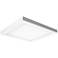Amax Platter 13" Square White LED Outdoor Ceiling Light