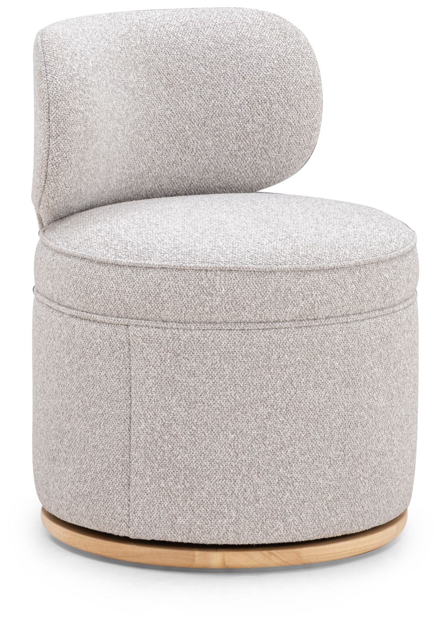 Image 2 Amaya Grey Swivel Desk Chair more views