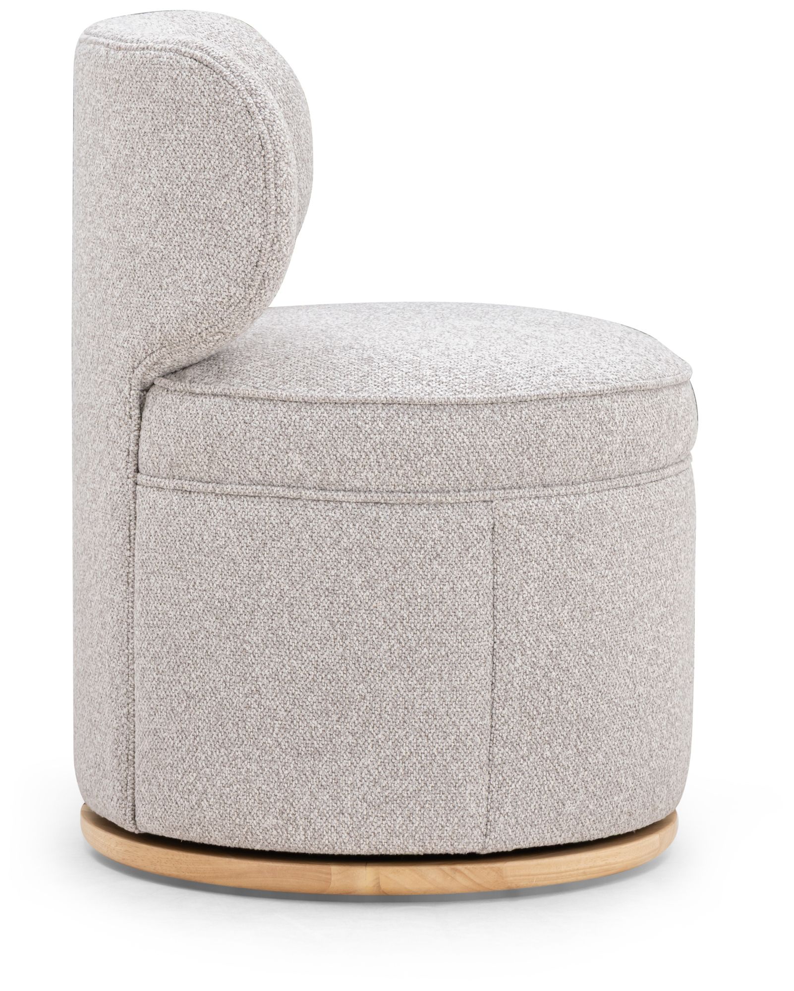 Image 4 Amaya Grey Swivel Desk Chair more views