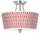 Amaze Tapered Drum Giclee Ceiling Light