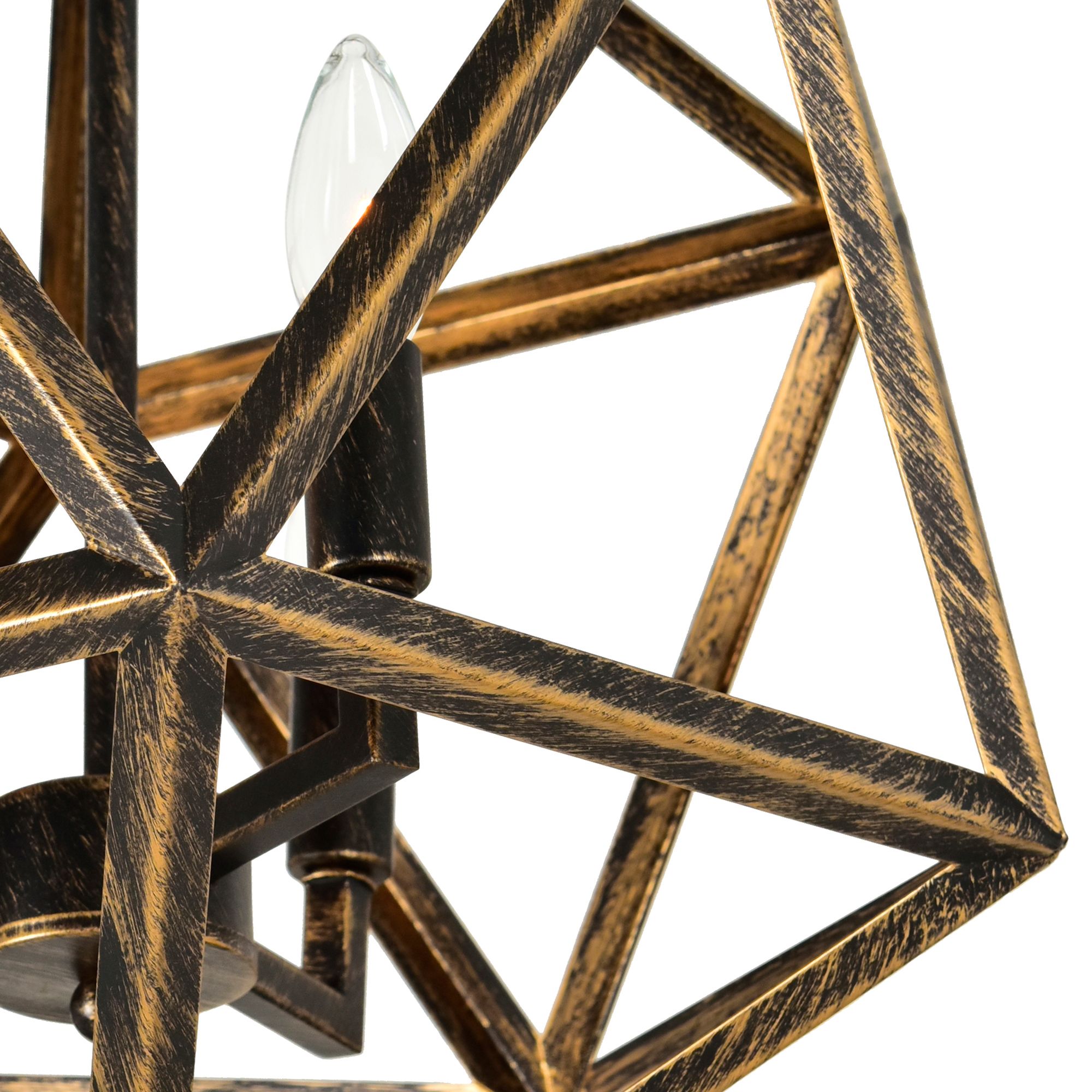 Image 5 Amazon 3 Light Antique Forged Copper Pendant more views