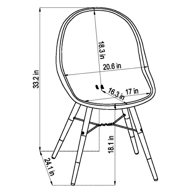 Image 5 Amazonia Marte 5-Piece Round Teak and Eucalyptus Patio Dining Set more views