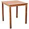 Amazonia Teak Eden Outdoor Square Bar Table