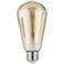Amber 8 Watt ST64 Dimmable LED Edison Bulb