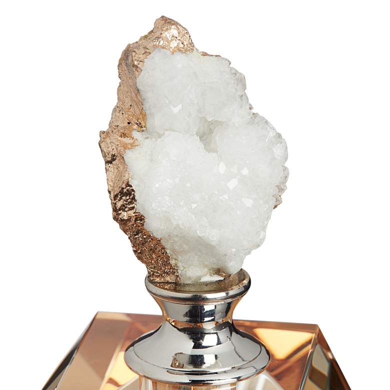 Amber Crystal Decorative Perfume Bottle more views