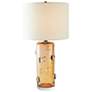 Amber Glass Lamp