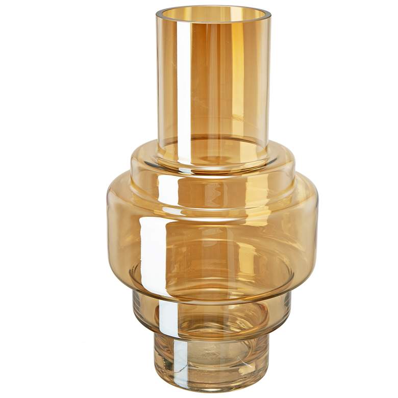 Image 1 Amber Luster Vase