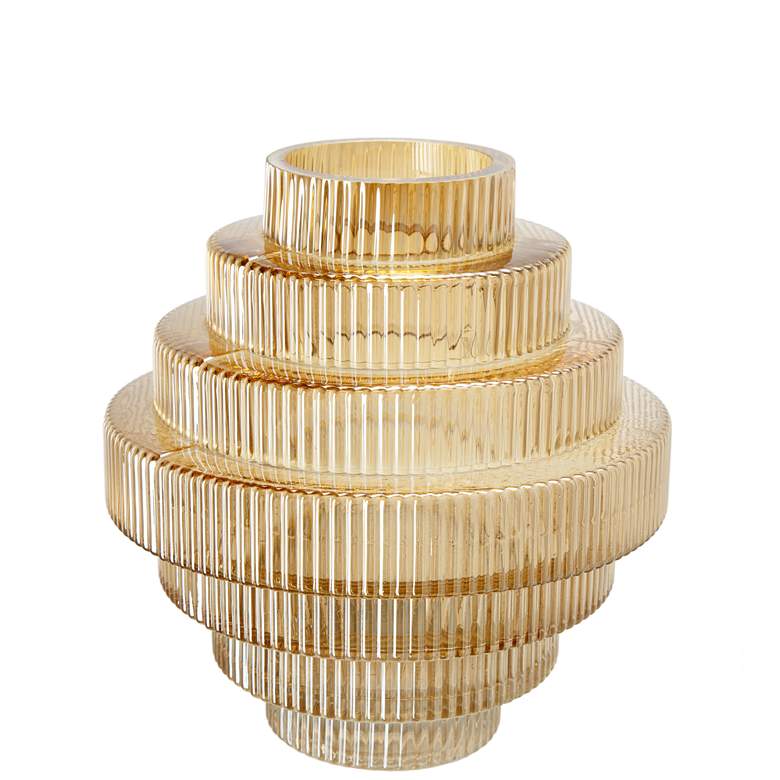 Image 1 Amber Luster Vase