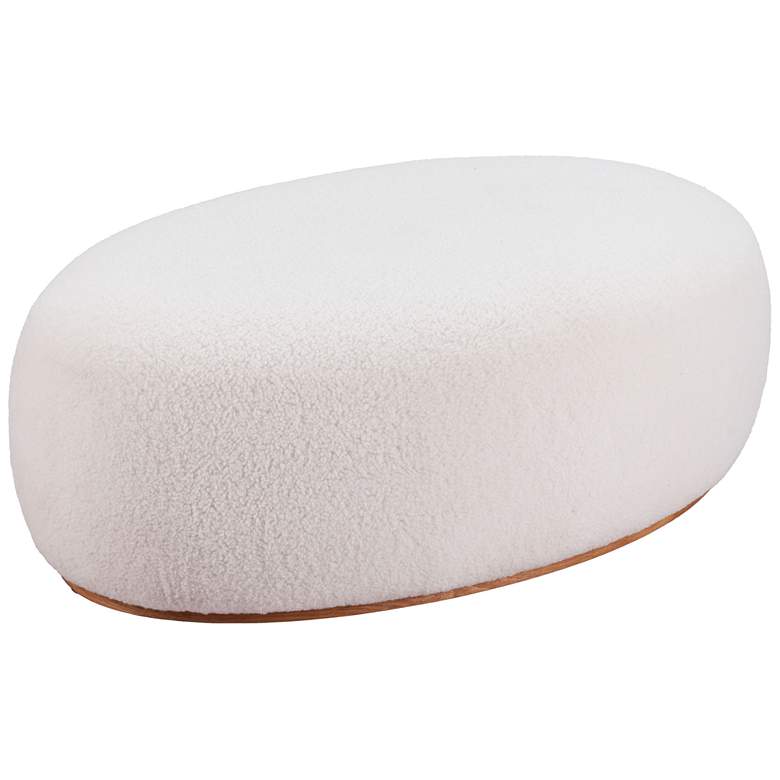 Image 1 Amber Ottoman Cream