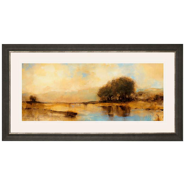 Image 3 Amber Spring 64" Wide Rectangular Giclee Framed Wall Art