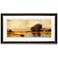 Amber Spring 64" Wide Rectangular Giclee Framed Wall Art