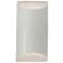 Ambiance 10.75" Matte White Small Tapered Cylinder ADA Wall Sconce