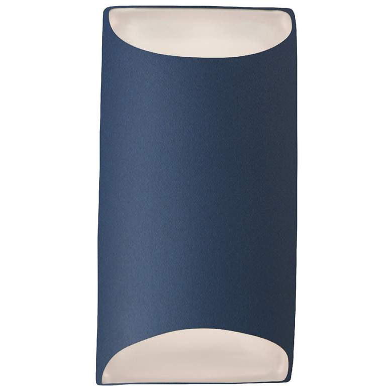 Image 1 Ambiance 10.75" Midnight Sky Small Tapered Cylinder ADA Outdoor LED Sc