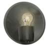 Ambiance 10 1/4" High Pewter Green Nickel Shield Wall Sconce