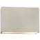 Ambiance 10" High Matte White LED ADA Outdoor Wall Sconce