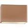 Ambiance 10" Open Adobe Really Big Rectangle Wide ADA Wall Sconce
