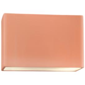 Ambiance 10"H Blush Closed Top LED ADA Outdoor Wall Sconce Ambiance 10"H Blush Closed Top LED ADA Outdoor Wall Sconce