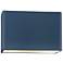Ambiance 10"H Midnight Sky Wide Rectangle ADA Wall Sconce