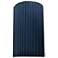 Ambiance 12.5" Midnight Sky Large Pleated Cylinder ADA Wall Sconce