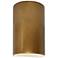 Ambiance 12 1/2" High Antique Gold Cylinder ADA Wall Sconce