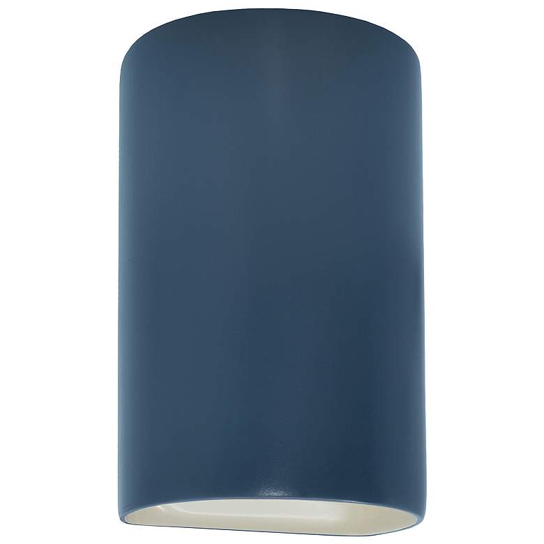 Image 1 Ambiance 12 1/2 inch High Midnight Sky White Outdoor Wall Sconce