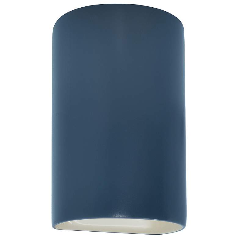 Image 1 Ambiance 12 1/2" High Midnight Sky White Outdoor Wall Sconce