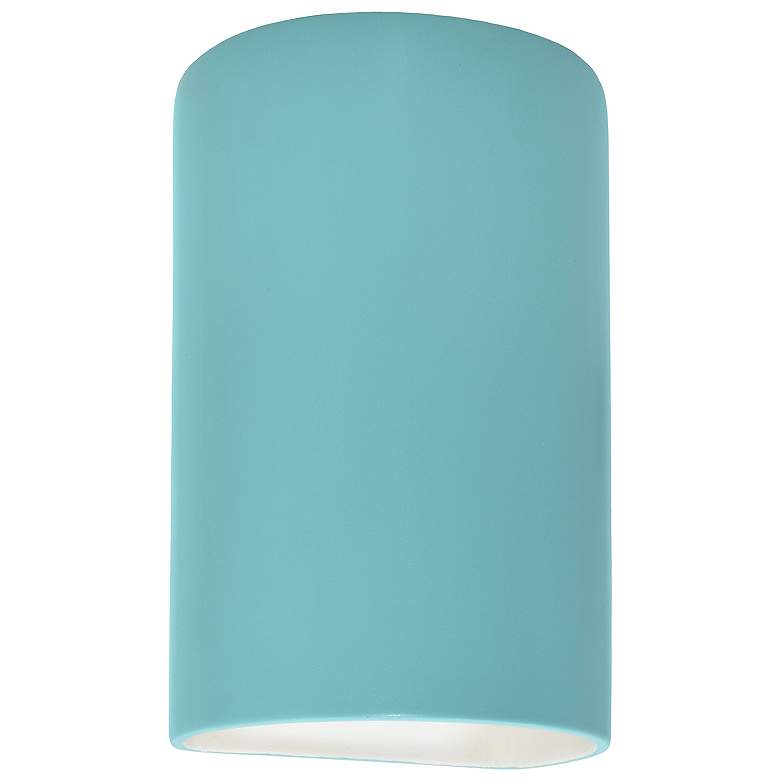 Image 1 Ambiance 12 1/2" High Reflecting Pool Cylinder Wall Sconce