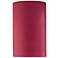 Ambiance 12 1/2"H Cerise Cylinder Closed ADA Outdoor Sconce