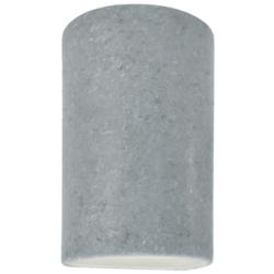 Ambiance 12 1/2"H Concrete Closed LED Outdoor Wall Sconce