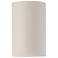 Ambiance 12 1/2"H Matte White Cylinder Outdoor Wall Sconce