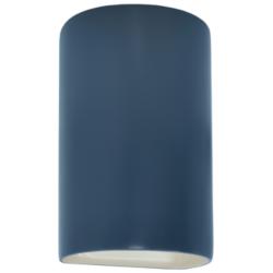 Ambiance 12 1/2"H Midnight Sky White Closed LED Wall Sconce