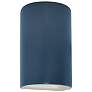 Ambiance 12 1/2"H Midnight Sky White Cylinder Closed Sconce