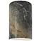 Ambiance 12 1/2"H Slate Marble Ceramic LED Outdoor Sconce