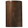 Ambiance 12 1/2"H Tierra Red Slate Cylinder Outdoor Sconce