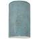 Ambiance 12 1/2"H Verde Patina Ceramic LED Outdoor Sconce