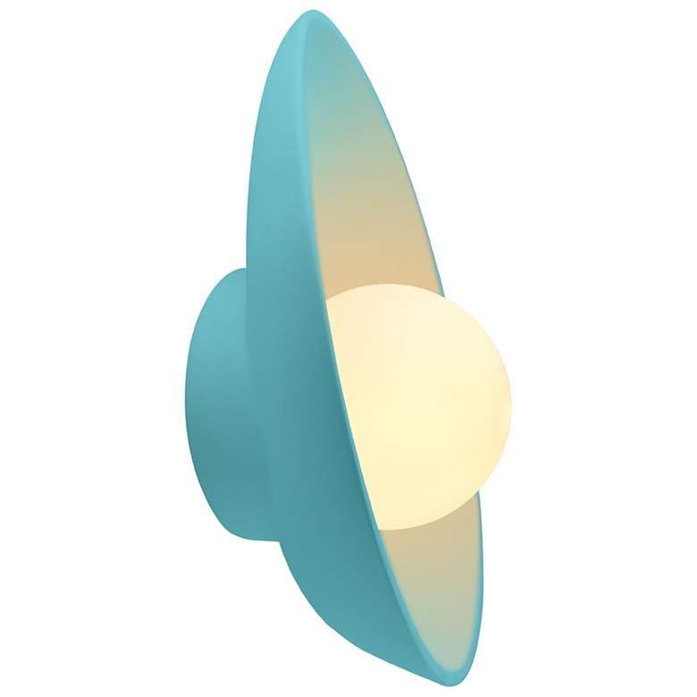 Image 2 Ambiance 12" Reflecting Pool Oval Coupe Wall Sconce more views