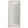 Ambiance 13.75"H Matte White Large Tapered Cylinder ADA LED Wall Sconc