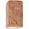 Ambiance 13 1/2" High Agate Marble Rectangle ADA Wall Sconce