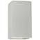 Ambiance 13 1/2" High Matte White Rectangle LED ADA Sconce