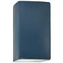 Ambiance 13 1/2" High Midnight Rectangle LED Outdoor Sconce