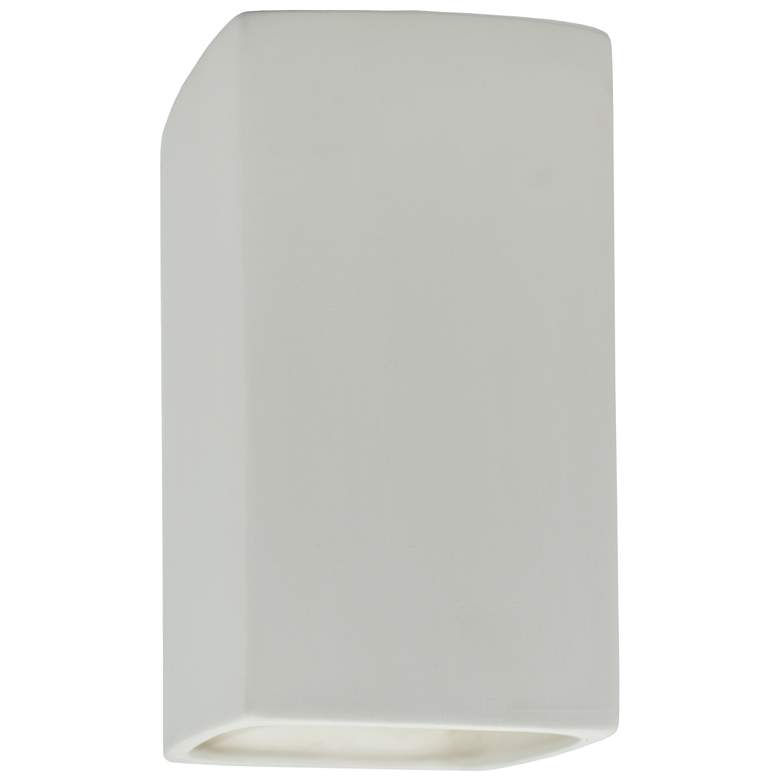 Image 1 Ambiance 13 1/2 inchH Bisque Rectangle ADA LED Outdoor Sconce
