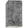 Ambiance 13 1/2"H Granite Rectangle Closed LED ADA Sconce