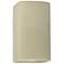 Ambiance 13 1/2"H Vanilla Rectangle Closed ADA Wall Sconce