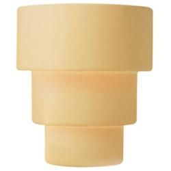 Ambiance 14.25" High Large Terrace Muted Yellow Outdoor LED Wall Sconce