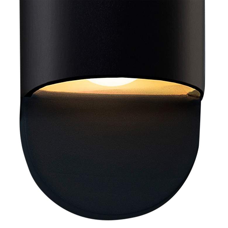 Image 2 Ambiance 14" High Carbon Matte Black Outdoor Wall Light more views