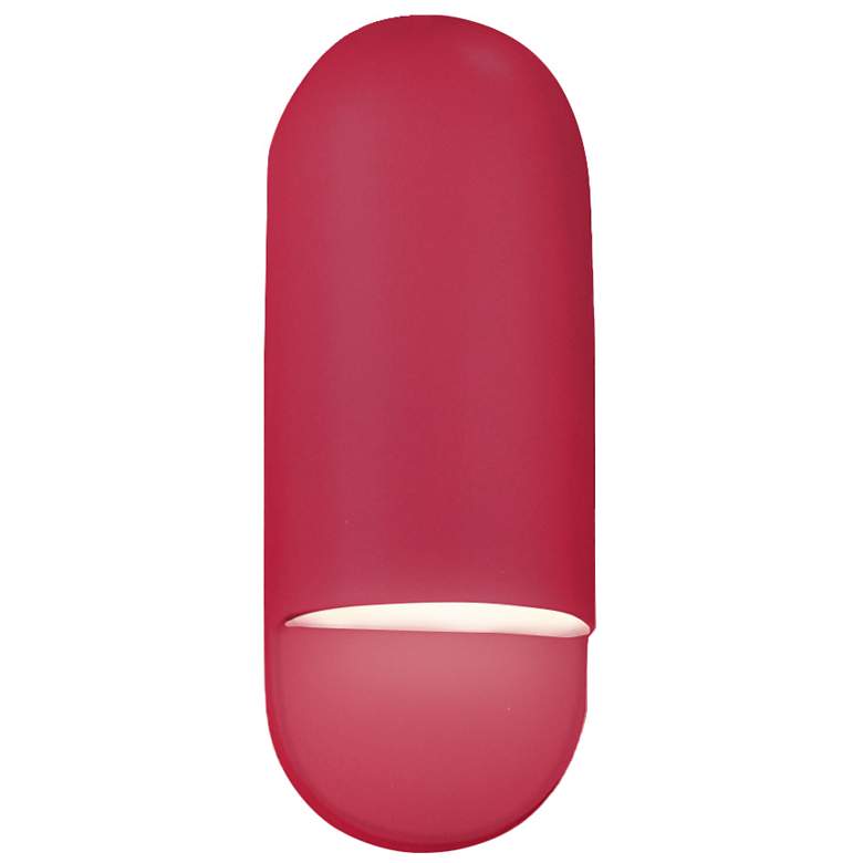Image 1 Ambiance 14" High Cerise Capsule ADA Outdoor Wall Sconce