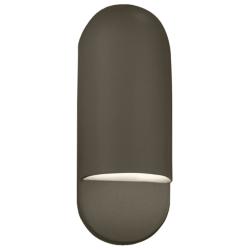 Ambiance 14"H Pewter Green Capsule ADA Outdoor Wall Sconce