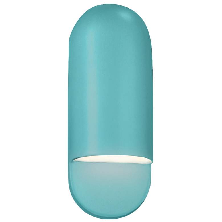 Image 1 Ambiance 14"H Reflecting Pool Capsule ADA Outdoor Sconce