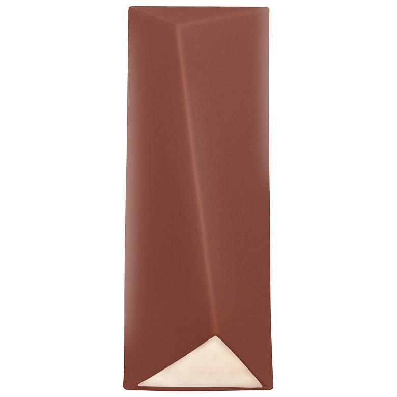 Image 1 Ambiance 16 1/4" High Clay Rectangle LED ADA Outdoor Sconce