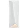 Ambiance 16 1/4" High Gloss White Closed Top LED ADA Sconce